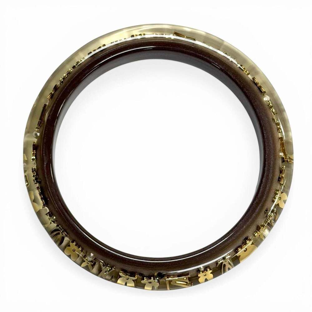 LOUIS VUITTON Brown Monogram Bracelet - Picture 6 of 7